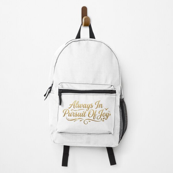 Item preview, Always In Pursuit Of Joy Typography Gold Design designed and sold by ThePrintArt.