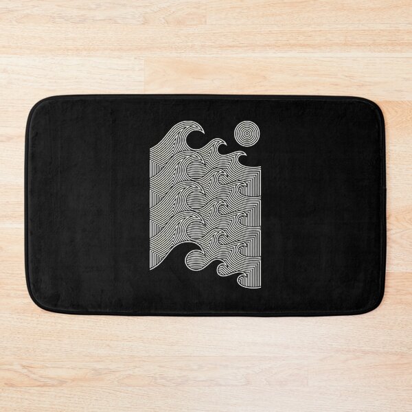 Item preview, Geometric Waves and Sun Line Art designed and sold by lasopent.
