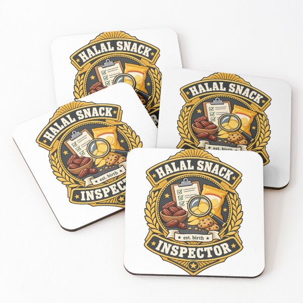 Item preview, Halal Snack Inspector Funny Muslim Dad Family Gift designed and sold by ys96.