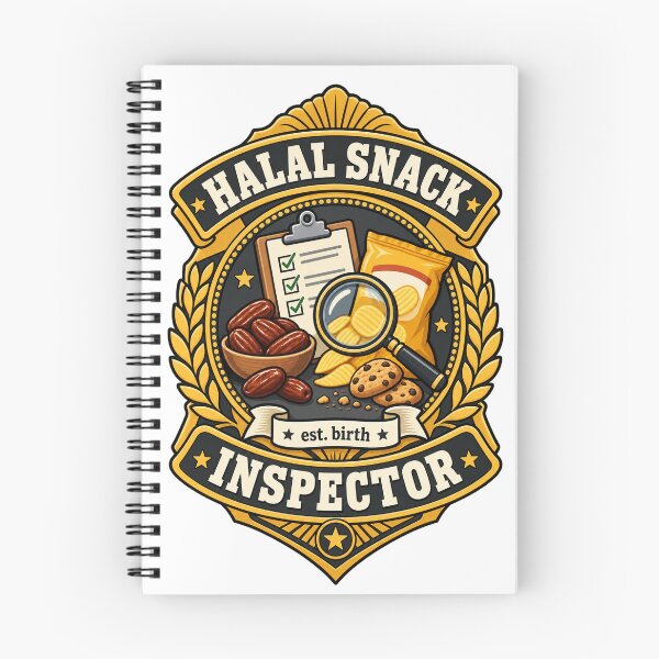 Item preview, Halal Snack Inspector Funny Muslim Dad Family Gift designed and sold by ys96.