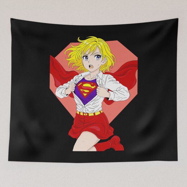 Item preview, Supergirls Anime Dc Comics designed and sold by MoGreenfelder.