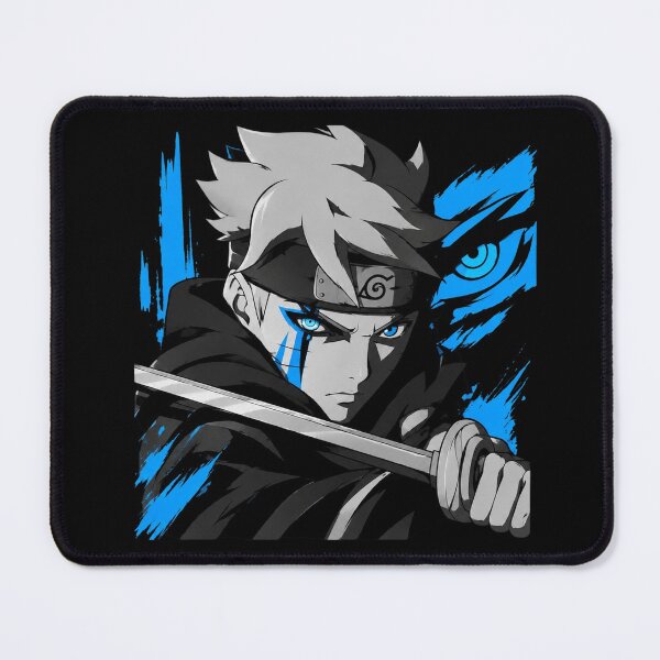 Item preview, Baruto Naurto Tech Weeb Art Board Print designed and sold by Kirby376.
