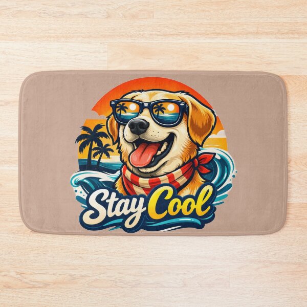 Item preview, Cool Dog at Sunset designed and sold by Dew Drop Designs.
