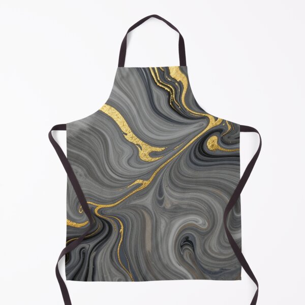 Item preview, Liquid Marble Swirl Acrylic Pour with Metallic Gold Veins designed and sold by jjagani.