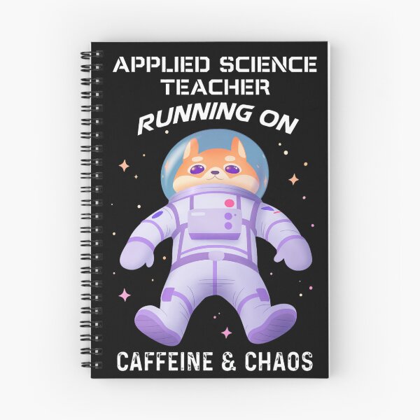 Item preview, Applied Science Teacher Running on Caffeine Chaos designed and sold by Domenikolas.