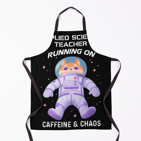 Item preview, Applied Science Teacher Running on Caffeine Chaos designed and sold by Domenikolas.