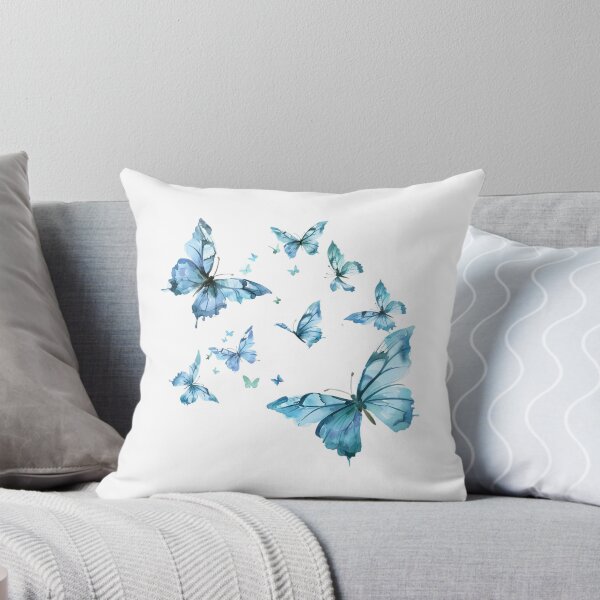 Item preview, Blue Butterfly | Elegant Nature Aesthetic Art designed and sold by Mandayartstudio.