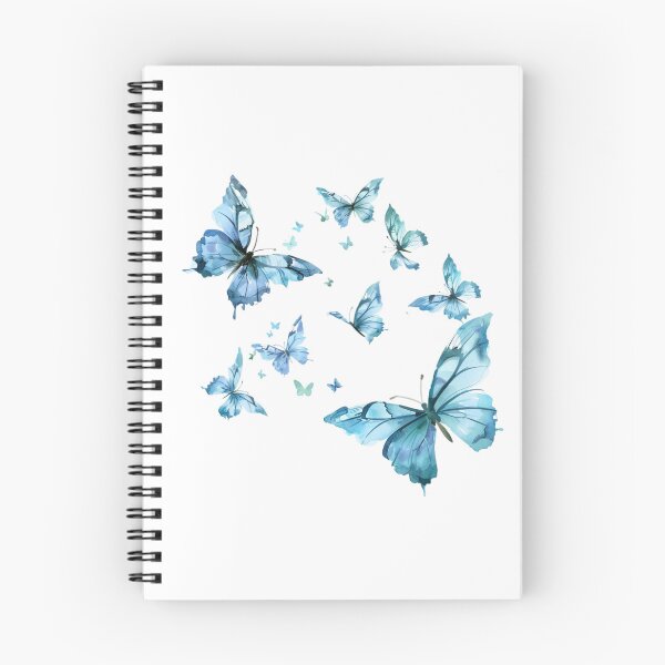 Item preview, Blue Butterfly | Elegant Nature Aesthetic Art designed and sold by Mandayartstudio.