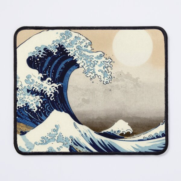 Item preview, Traditional Japanese Ukiyo-e Ocean Wave Seamless Motif designed and sold by jjagani.