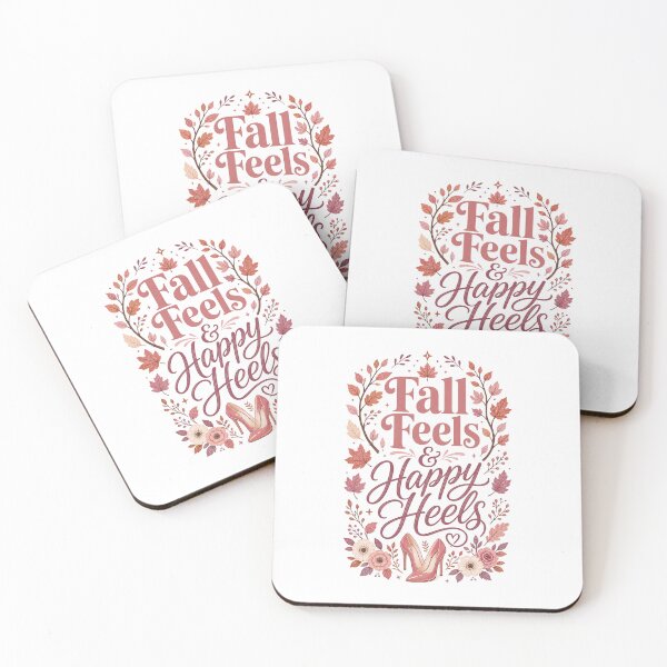 Item preview, Fall Feels & Happy Heels – Cute Fall Fashion Design for Women, Autumn Lover Gift designed and sold by PrintSparkDesigns.