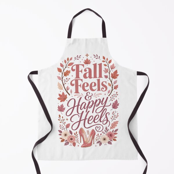 Item preview, Fall Feels & Happy Heels – Cute Fall Fashion Design for Women, Autumn Lover Gift designed and sold by PrintSparkDesigns.