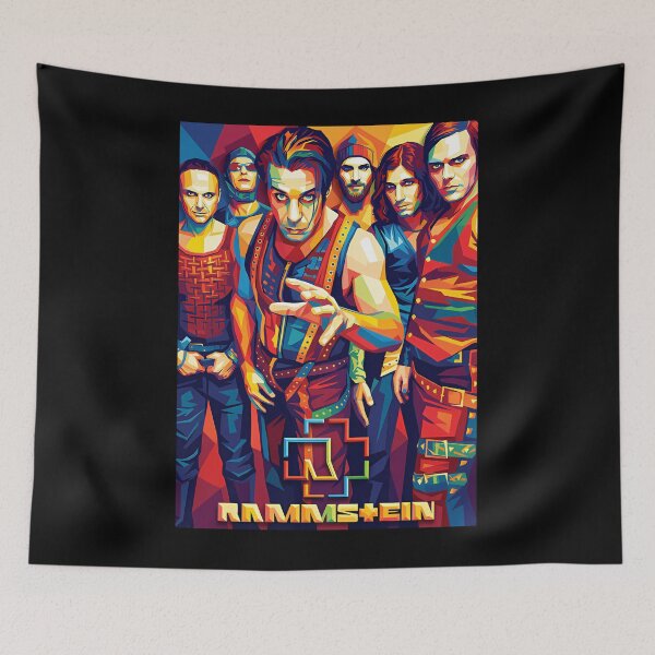 Item preview, Rammestains Band Pop Art designed and sold by MoGreenfelder.