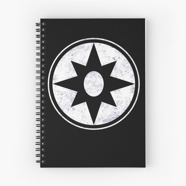 Item preview, Distressed Eight Point Star Circular Crest designed and sold by PorterChaloux.