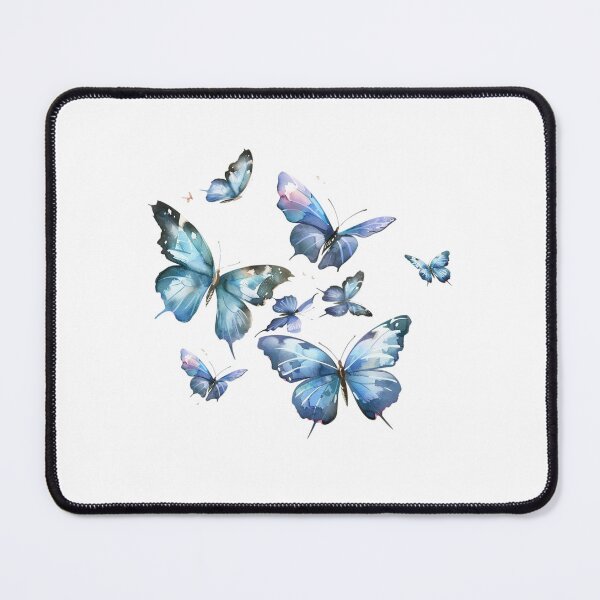 Item preview, Blue Butterfly | Elegant Nature Aesthetic Art designed and sold by Mandayartstudio.