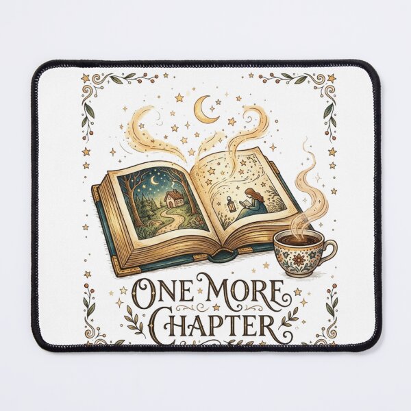 Item preview, One More Chapter Cozy Book Lover Reading Design designed and sold by meghnad.