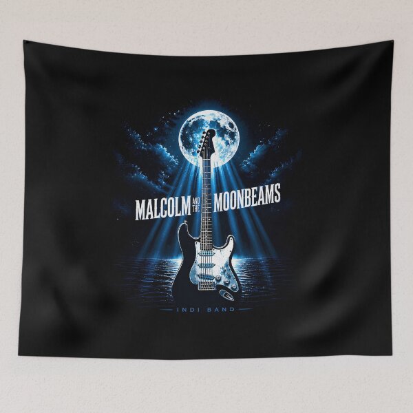 Item preview, Malcolm And The Moonbeams Band Artwork designed and sold by liberty-surf.