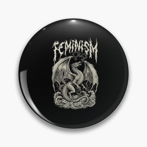 Item preview, Feminism Dragon Gothic Fantasy Medieval Design designed and sold by Ostericaimusa.