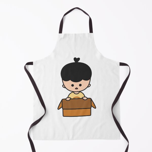 Item preview, Cute Little Boy in a Cardboard Box - KURA designed and sold by KURA - Cozy inside.