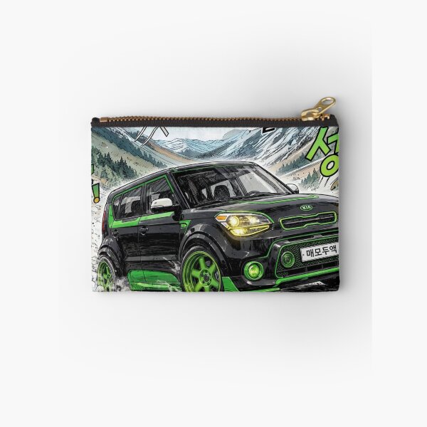 Item preview, Kia Soul Drift King - Initial D Style Mountain Touge Manga designed and sold by redkat-4.