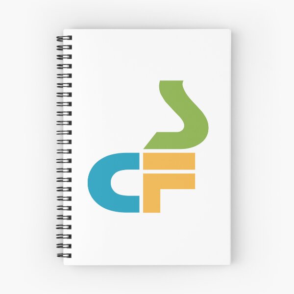 Item preview, CF Letter Logo Colorful Vector Illustration designed and sold by XiaShope.