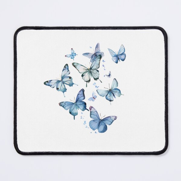 Item preview, Blue Butterfly | Elegant Nature Aesthetic Art designed and sold by Mandayartstudio.