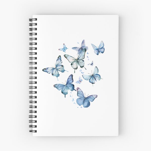 Item preview, Blue Butterfly | Elegant Nature Aesthetic Art designed and sold by Mandayartstudio.