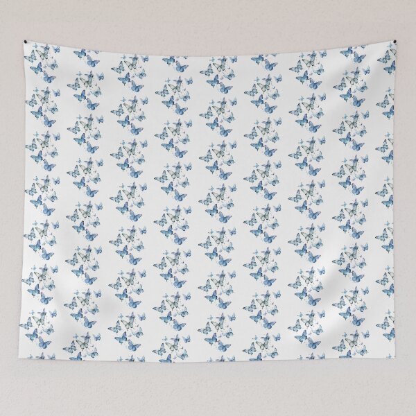 Item preview, Blue Butterfly | Elegant Nature Aesthetic Art designed and sold by Mandayartstudio.
