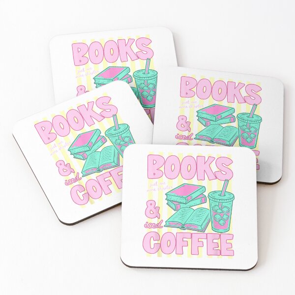 Artikelvorschau, Bücher und Eiskaffee – Bücherwurm-T-Shirt entworfen und verkauft von Alan Cruz.
