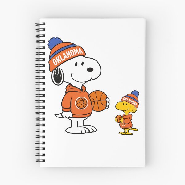 Item preview, Snoopy Woodstock Oklahoma Basketball designed and sold by fizzstocmathepa.