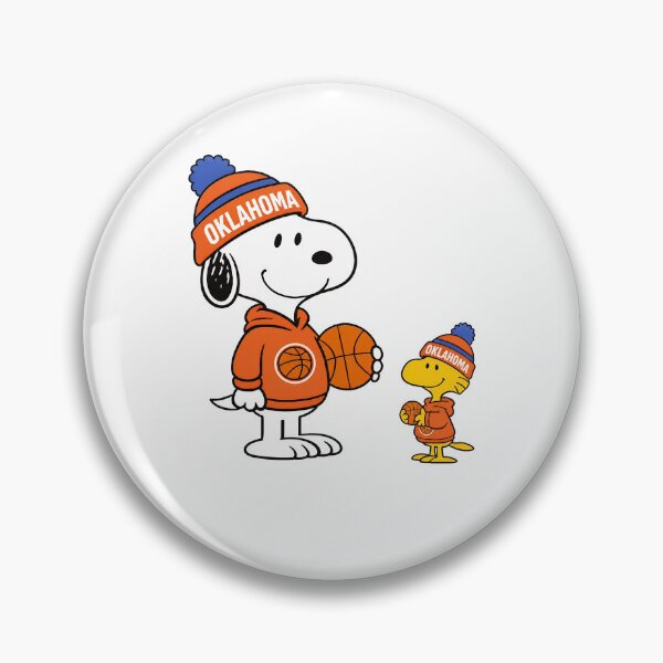Item preview, Snoopy Woodstock Oklahoma Basketball designed and sold by fizzstocmathepa.