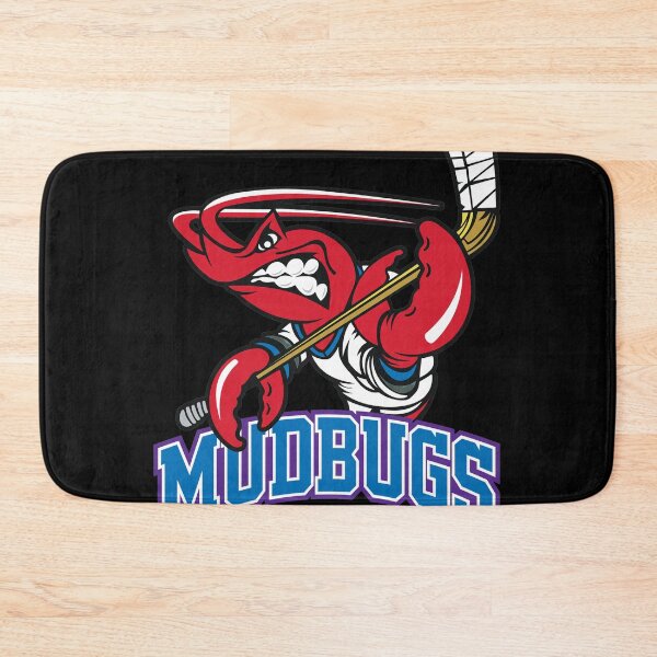 Item preview, Retro Louisiana Mudbugs Hockey Mascot Design designed and sold by Domenikolas.