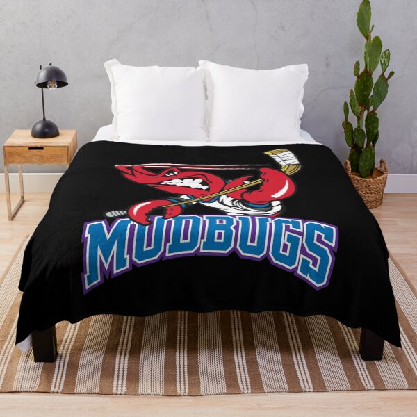 Item preview, Retro Louisiana Mudbugs Hockey Mascot Design designed and sold by Domenikolas.