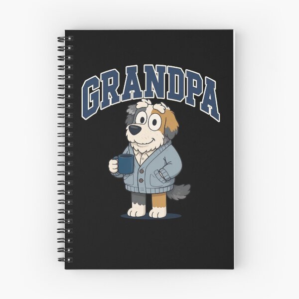 Item preview, Grandpa Bluey Dog Family Cartoon designed and sold by visionnen.