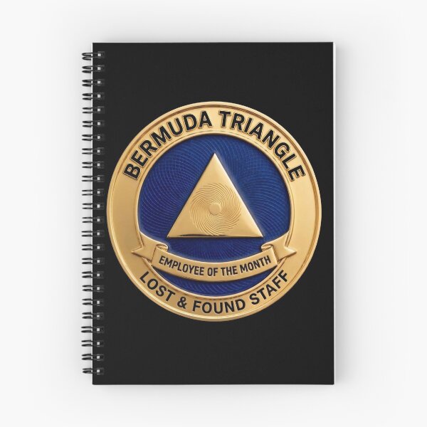 Item preview, Employee of The Month - Bermuda Triangle designed and sold by RogueSquirrels.