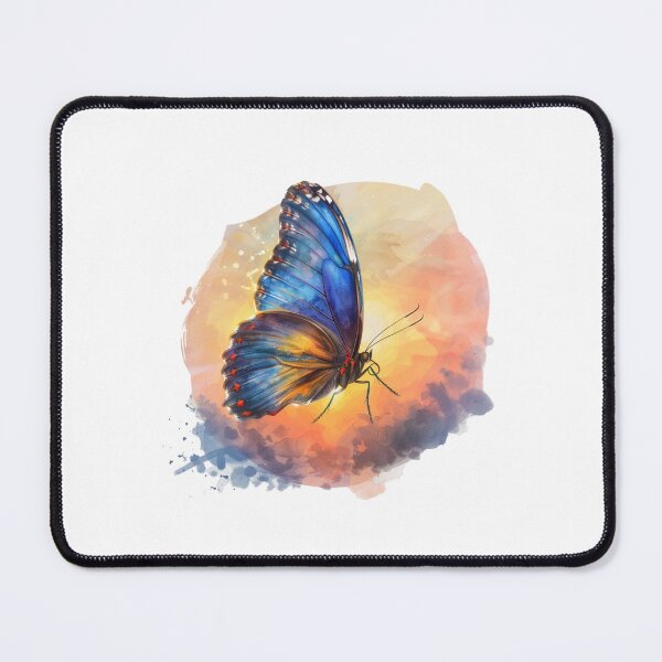 Item preview, Blue Butterfly | Elegant Nature Aesthetic Art designed and sold by Mandayartstudio.