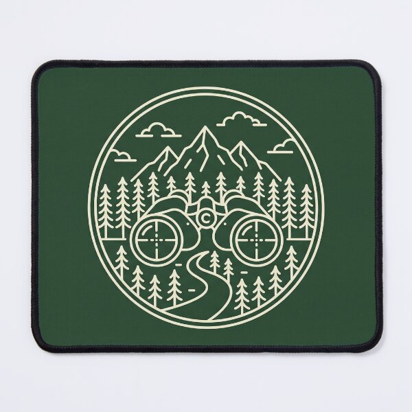 Item preview, Vintage Field Binoculars - Mountain View Outdoor Badge Sticker designed and sold by MissoStudio.