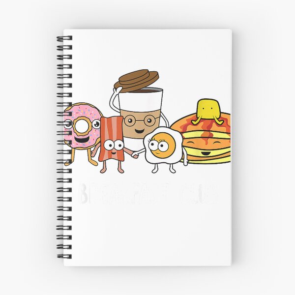 Item preview, Breakfast Club Cute Kawaii Bfast Club Parody Funny Food Pun T-Shirt designed and sold by i-m-p-e-x.