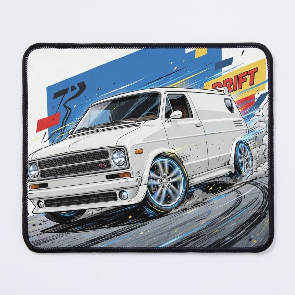 Item preview, White Van Drift - R/T Street Van Drifting Comic Art designed and sold by redkat-4.
