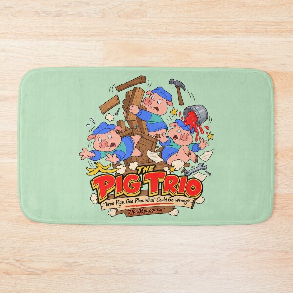 Item preview, The Pig Trio in Chaos designed and sold by NF Designs Studio DTF.