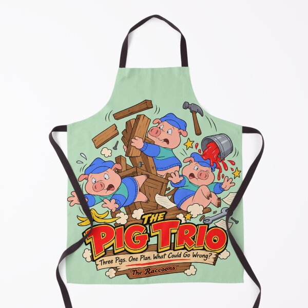 Item preview, The Pig Trio in Chaos designed and sold by NF Designs Studio DTF.