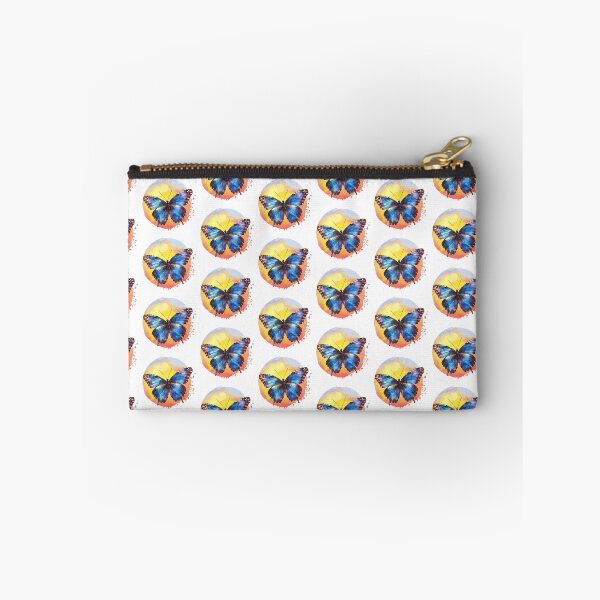 Item preview, Blue Butterfly | Elegant Nature Aesthetic Art designed and sold by Mandayartstudio.