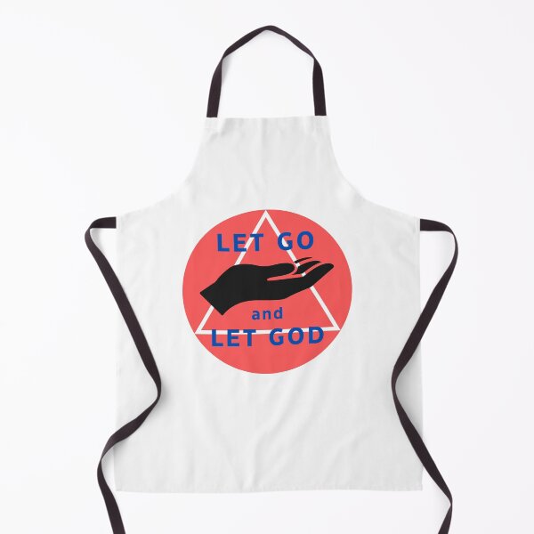 Item preview, LET GO and LET GOD (AA-AlAnon Symbol) designed and sold by Positivity Productions.