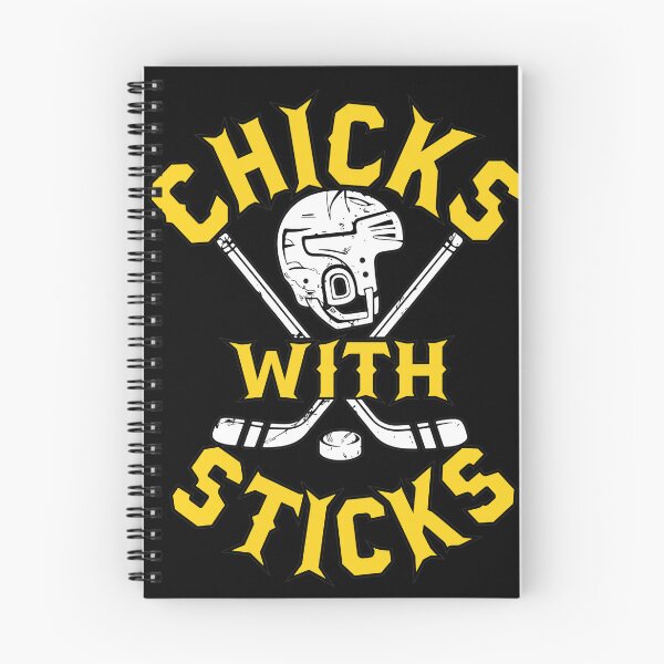 Item preview, Chicks With Sticks Women's Hockey Sport Design designed and sold by Domenikolas.