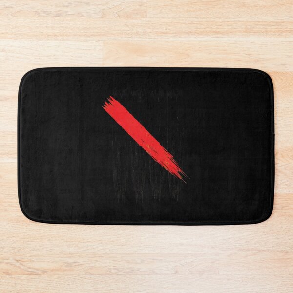 Item preview, Grunge Tally Marks Red Diagonal Line Abstract Art designed and sold by lamercarv.