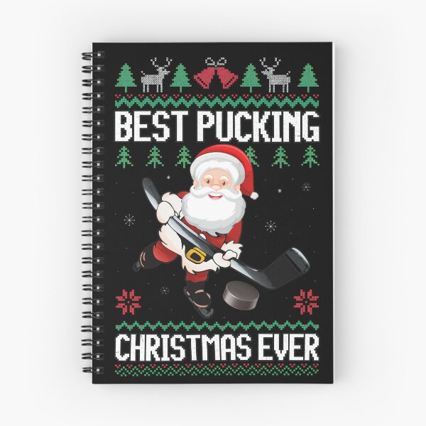 Item preview, Best Pucking Christmas Ever Hockey Santa designed and sold by Domenikolas.