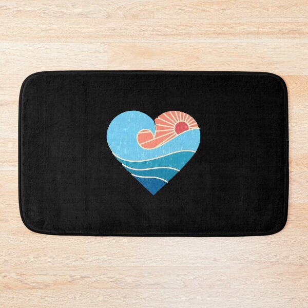 Item preview, Heart Wave Sunrise Graphic designed and sold by andrasmar.