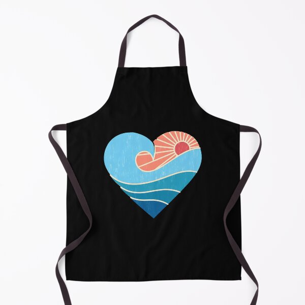 Item preview, Heart Wave Sunrise Graphic designed and sold by andrasmar.