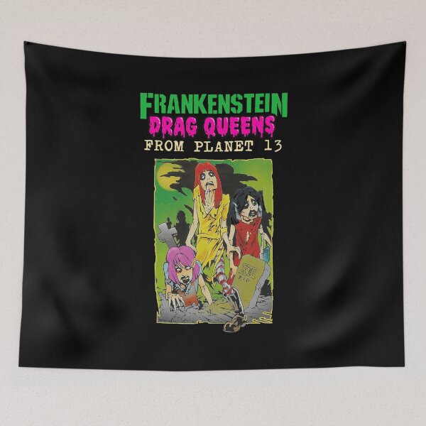 Item preview, Frankenstein Drag Queens From Planet 13 Zombie Art designed and sold by MONICAKERIMOVA.
