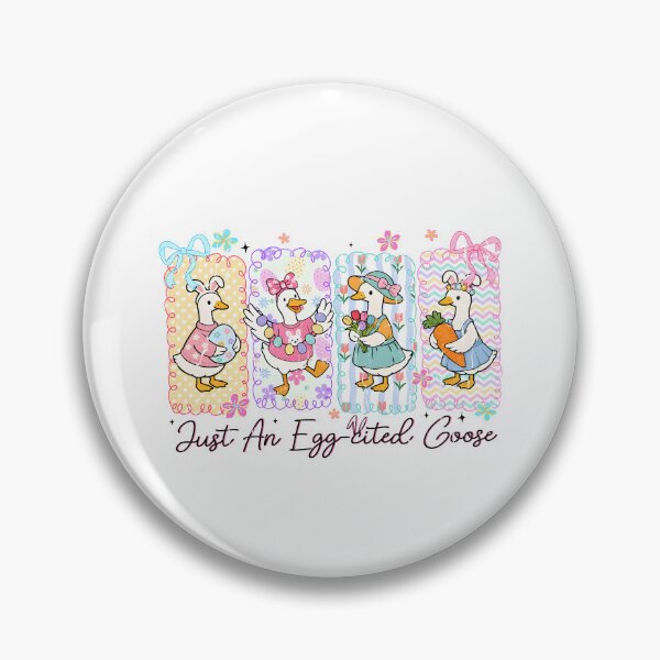 Item preview, Just An Egg-Cited Goose designed and sold by seektopus.