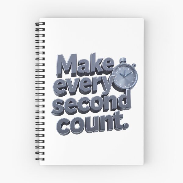 Item preview, Make Every Second Count designed and sold by ThePrintArt.
